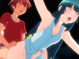 Shemale hentai gets sucking her cock and assfucking