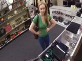 Amazing Amateur Blonde In Need For Money Fucked In A Pawnshop For Some Cash By The Owner